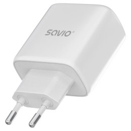 SAVIO ŁADOWARKA SIECIOWA 20W QUICK CHARGE POWER DELIVERY 3.0 LA-12 Savio