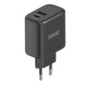 SAVIO ŁADOWARKA SIECIOWA 30W QUICK CHARGE, POWER DELIVERY 3.0 LA-06/B Savio