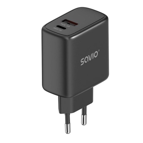SAVIO ŁADOWARKA SIECIOWA 30W QUICK CHARGE, POWER DELIVERY 3.0 LA-06/B Savio