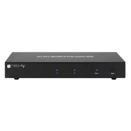 TECHLY PRZEŁĄCZNIK KVM DISPLAYPORT/USB 2X1 DUAL HE TECHly