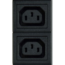 GEMBIRD LISTWA ZASILAJĄCA RACK (PDU) 10 GNIAZD C13, 1U, 16A, WTYK C20, 2M Gembird