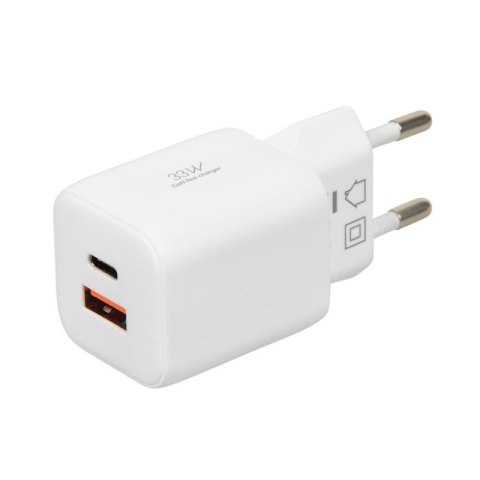 IBOX ŁADOWARKA UNIWERSALNA C-42 GAN PD33W USB A+C WHITE IBox