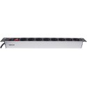 INTELLINET LISTWA ZASILAJĄCA RACK 19 X8 1U SCHUKO 3M BEZPIECZNIK 713986 Hikvision
