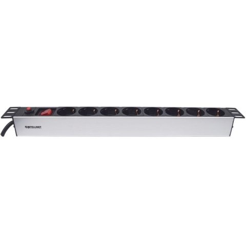 INTELLINET LISTWA ZASILAJĄCA RACK 19 X8 1U SCHUKO 3M BEZPIECZNIK 713986 Hikvision