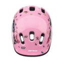 Kask rowerowy Meteor KS06 S 48-52 cm Little Owl różowy 24809 Meteor