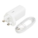 ŁADOWARKA SIECIOWA I-BOX C-65 GAN PD65W KABEL, BIAŁA IBox
