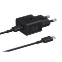 Ładowarka Samsung Power Adapter 25W USB-C Fast Charge 1m Black Samsung
