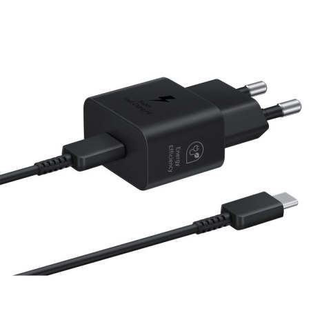 Ładowarka Samsung Power Adapter 25W USB-C Fast Charge 1m Black Samsung