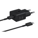 Ładowarka Samsung Power Adapter 25W USB-C Fast Charge 1m Black Samsung