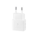 Ładowarka Samsung Power Adapter 25W USB-C Fast Charge 1m White Samsung