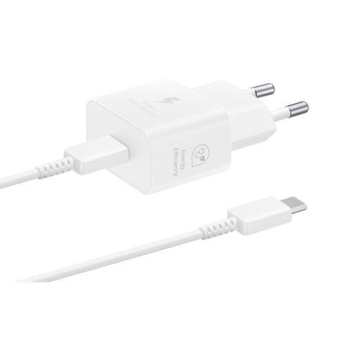 Ładowarka Samsung Power Adapter 25W USB-C Fast Charge 1m White Samsung