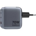 Ładowarka Vention 70W GaN PD 1x USB-A 2x USB-C czarna Vention