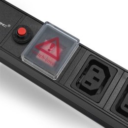 Listwa Qoltec 53998 (kolor czarny) Qoltec