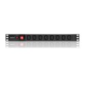 Listwa Qoltec 53998 (kolor czarny) Qoltec