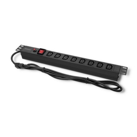Listwa Qoltec 53998 (kolor czarny) Qoltec