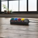 MACLEAN LISTWA ZASILAJĄCA 4 GNIAZDA 2XUSB MCE229B Maclean