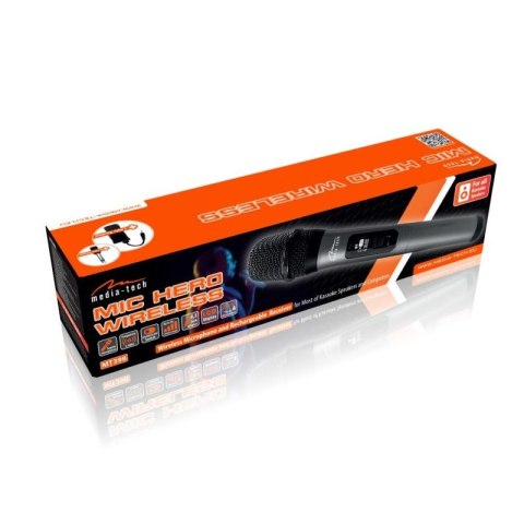 MEDIA-TECH MIKROFON SCENICZNY BT USB-C MT398 Media tech