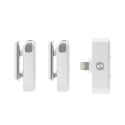 RODE Wireless Micro - 2-kanałowy cyfrowy system bezprzewodowy (Lightning, Biały) RODE