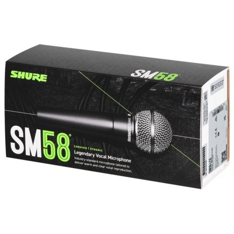 Shure SM58-LCE - Mikrofon dynamiczny, kardioidalny, wokalny SHURE