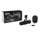 Shure SM7B - Mikrofon dynamiczny, kardioidalny, lektorski - radiowy SHURE