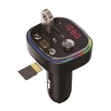VAKOSS TRAMISTER SAMOCHODOWY RGB/ FM/ BLUETOOTH/ USB / 3.1A TC-B439 Vakoss