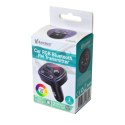 VAKOSS TRAMISTER SAMOCHODOWY RGB/ FM/ BLUETOOTH/ USB / 3.1A TC-B439 Vakoss