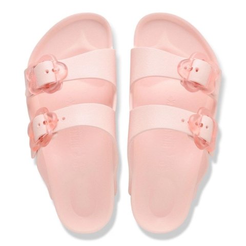 Birkenstock dziecięce klapki ARIZONA FLOWER EVA KIDS 1031271 LIGHT ROSE (szerokość wąska) Birkenstock