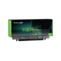 GREEN CELL BATERIA AS58 DO ASUS A41-X550 2200 MAH 14.4V Green Cell