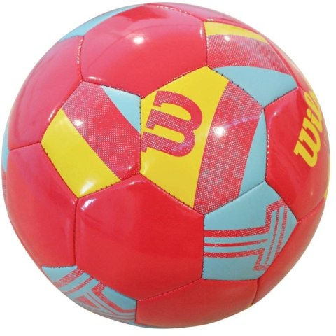 PIŁKA NOŻNA WILSON IMPACT SB KORAL/YELLLOW/BLUE R.5 Wilson