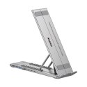 UNITEK PODSTAWKA POD LAPTOP REGULOWANA + HUB USB-C/A, HDMI 2.0, PD 100W Unitek