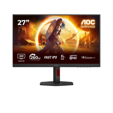 Monitor LCD 27" AOC G4 Q27G4ZR 68,6cm 2560x1440px Quad HD LED Czarno-Czerwony AOC