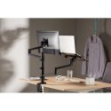 GEMBIRD BIURKOWE REGULOWANE RAMIĘ/UCHWYT NA MONITOR + PODSTAWKA NA NOTEBOOKA 17-32, VESA 100X100MM, DO 8 KG Gembird