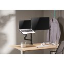 GEMBIRD BIURKOWE REGULOWANE RAMIĘ/UCHWYT NA MONITOR + PODSTAWKA NA NOTEBOOKA 17-32, VESA 100X100MM, DO 8 KG Gembird