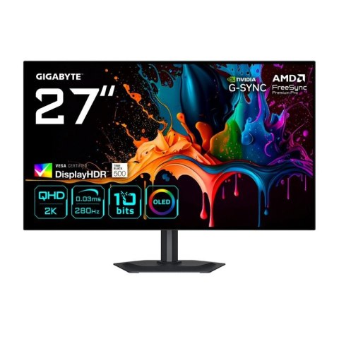 MONITOR GIGABYTE OLED 27" MO27Q28G 280Hz Gigabyte