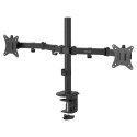 SAVIO PODWÓJNY UCHWYT BIURKOWY NA MONITORY 17" - 32" 2X 2 - 9 KG UM-03 Savio