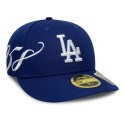 Czapka z daszkiem New Era 59FIFTY MLB LA Los Angeles Dodgers Est Script Low Profile - 60771830 New Era