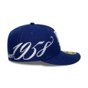 Czapka z daszkiem New Era 59FIFTY MLB LA Los Angeles Dodgers Est Script Low Profile - 60771830 New Era