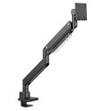 MACLEAN UCHWYT BIURKOWY DO MONITORA LCD 17-57", 27KG, VESA MAX 200X200 PODWÓJNE RAMIĘ MC-968 Maclean