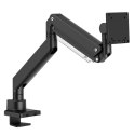 MACLEAN UCHWYT BIURKOWY DO MONITORA LCD 17-57", 27KG, VESA MAX 200X200 PODWÓJNE RAMIĘ MC-968 Maclean