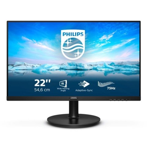 MONITOR PHILIPS LED 21,5" 222V8LA/00 Philips