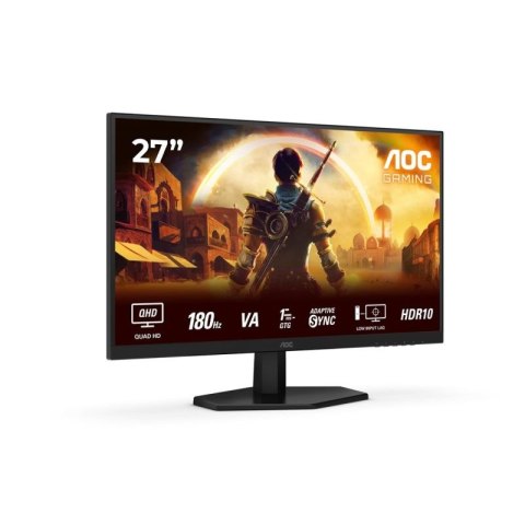Monitor LCD 27" AOC G4 Q27G42XNE 68,6cm (27") 2560x1440px Quad HD LED Czarno-Czerwony AOC