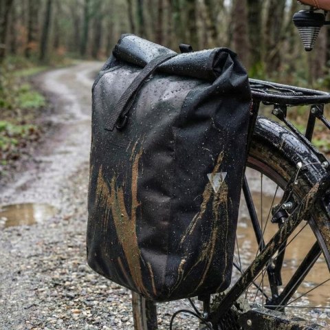 SAKWA TORBA ROWEROWA WODOSZCZELNA TYLNA NA BAGAŻNIK CZARNA 13,5L XQMAX PRO XQMAX