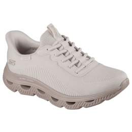 Skechers damskie sneakersy Slip-In BOBS ARC WAVES 117629 NAT Skechers