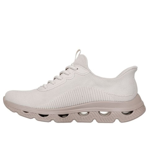 Skechers damskie sneakersy Slip-In BOBS ARC WAVES 117629 NAT Skechers