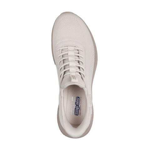 Skechers damskie sneakersy Slip-In BOBS ARC WAVES 117629 NAT Skechers