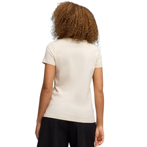 Koszulka damska Puma ESS Script Tee beżowa 691760 87 Puma