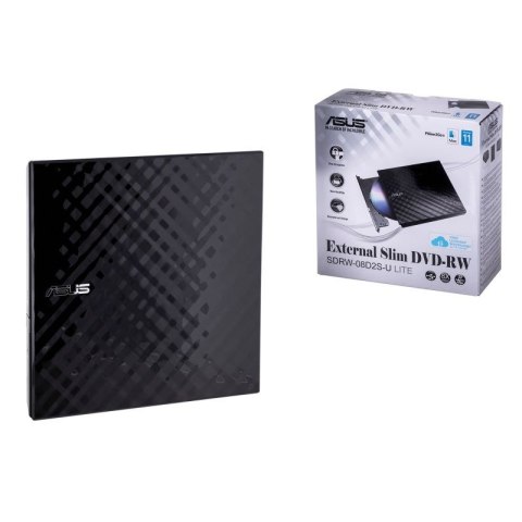DVD-REC ASUS SDRW-08D2S-U LITE USB SLIM CZARNY BOX Asus