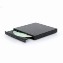 GEMBIRD ZEWNĘTRZNA NAGRYWARKA DVD 8X, CD 24X USB 2.0 CZARNA Gembird