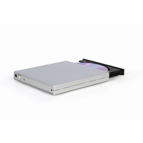 GEMBIRD ZEWNĘTRZNA NAGRYWARKA DVD 8X, CD 24X USB 2.0 SREBRNA Gembird