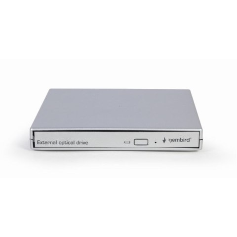 GEMBIRD ZEWNĘTRZNA NAGRYWARKA DVD 8X, CD 24X USB 2.0 SREBRNA Gembird